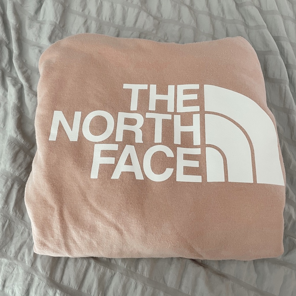 North Face pink sweatshirt